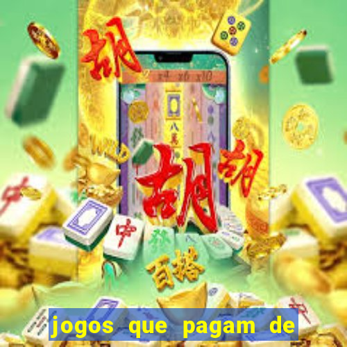 jogos que pagam de verdade no pix 2024